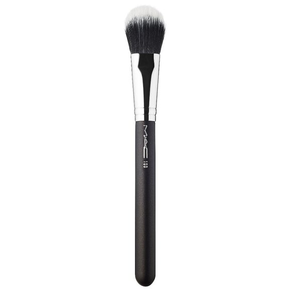 MAC 159 SYNTHETIC DUO FIBRE BLUSH BRUSH - Authentic Brand New - Picture 2 of 4